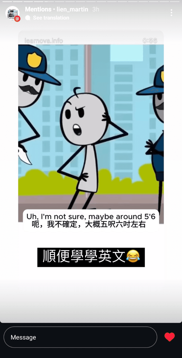 User sharing Learnova content - Screenshot 4